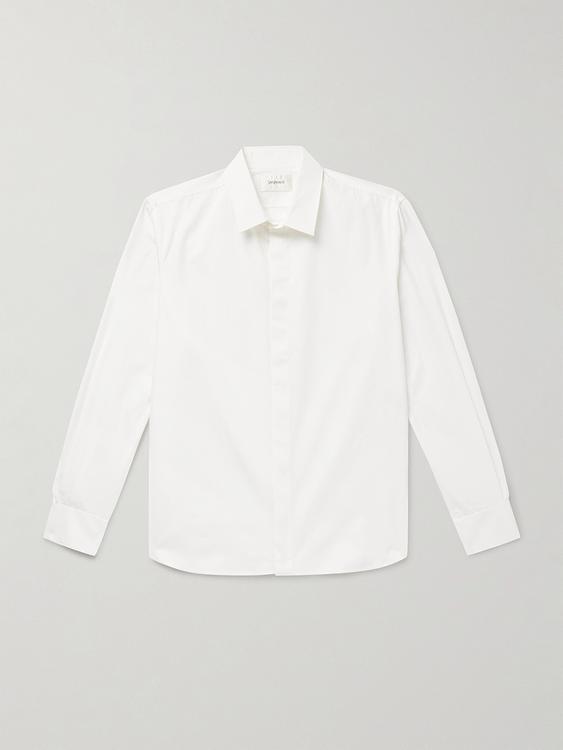 White casual shirt from Saint Laurent