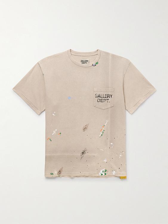 Beige t-shirt from Gallery Dept.