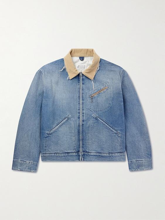 Blue denim jacket from Maison Margiela
