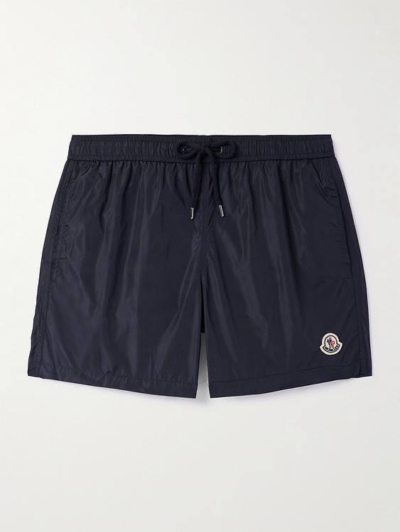 Black swim shorts from Moncler