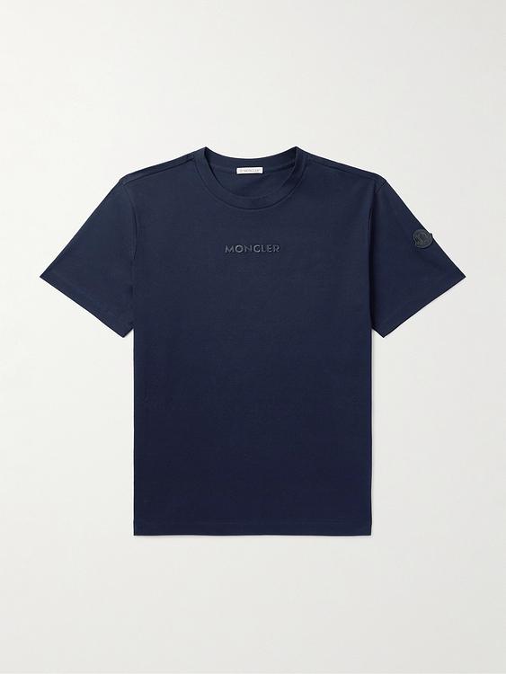 Dark blue t-shirt from Moncler
