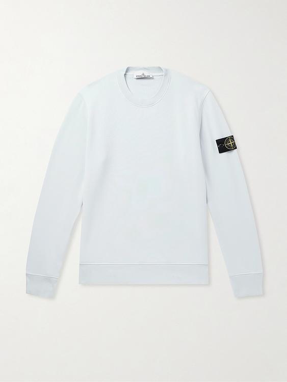 White sweatshirt from Stone Island