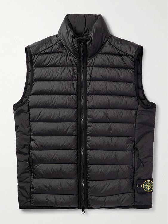 Black vest from Stone Island
