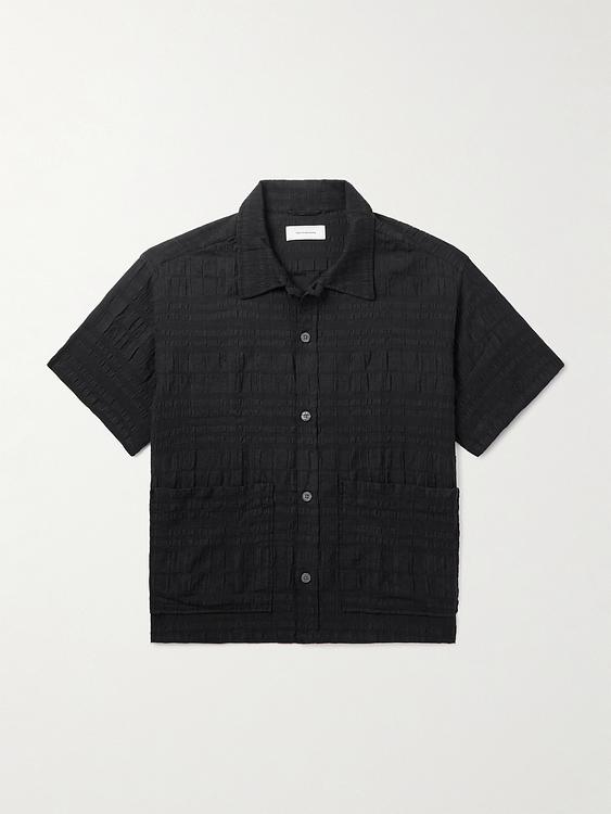 Black short sleeve shirt from Mfpen