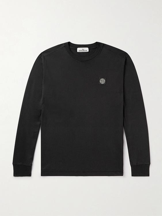 Black sweatshirt from Stone Island