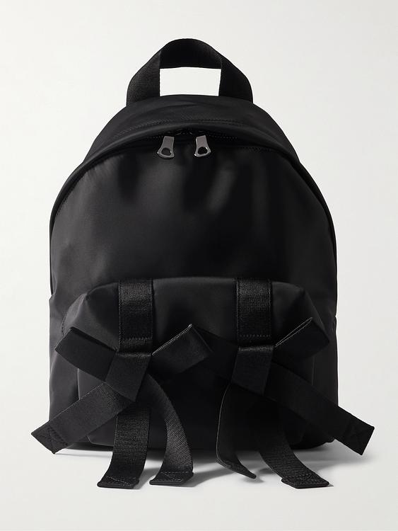 Black backpack from Simone Rocha