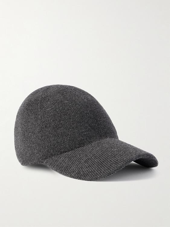 Dark grey cap from Saint Laurent