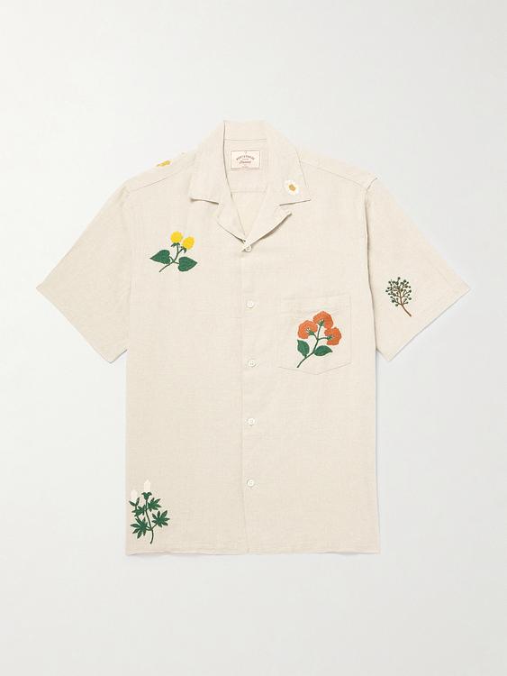 White short sleeve shirt from Portuguese Flannel