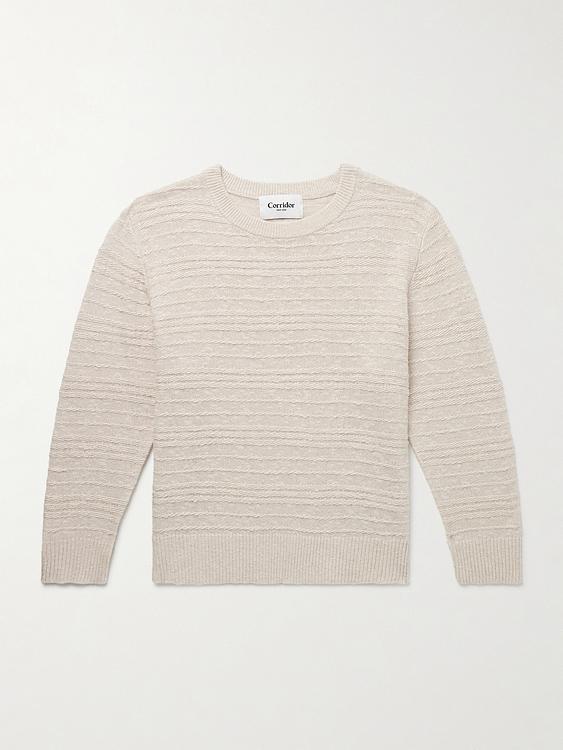 Beige sweater from Corridor