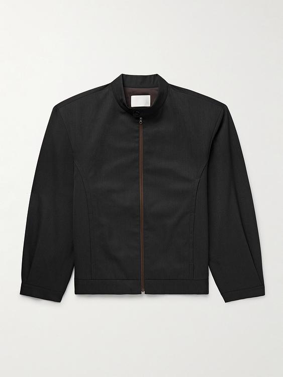 Black casual jacket from Amomento