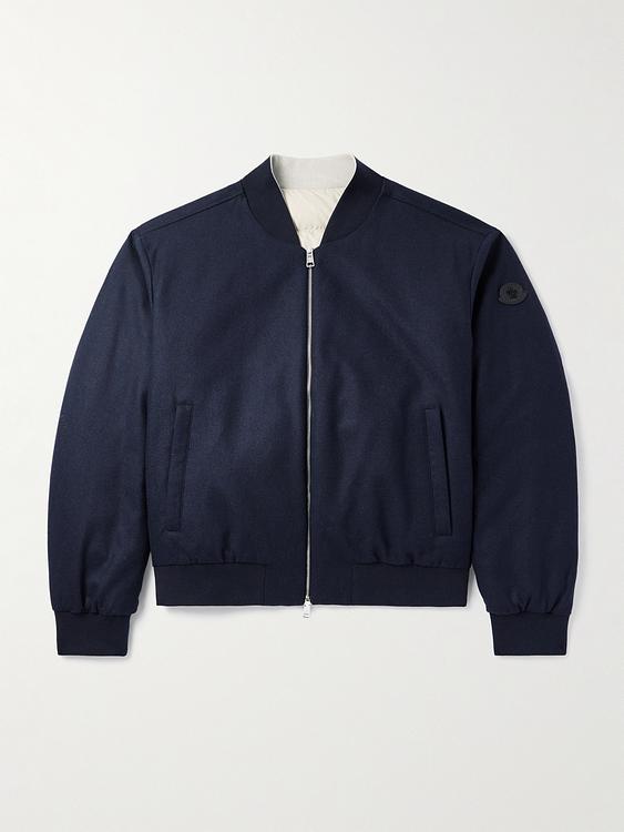 Black bomber jacket from Moncler