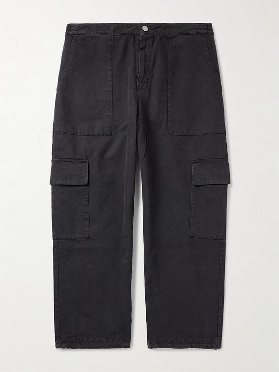 Black cargo trousers from A Kind Of Guise