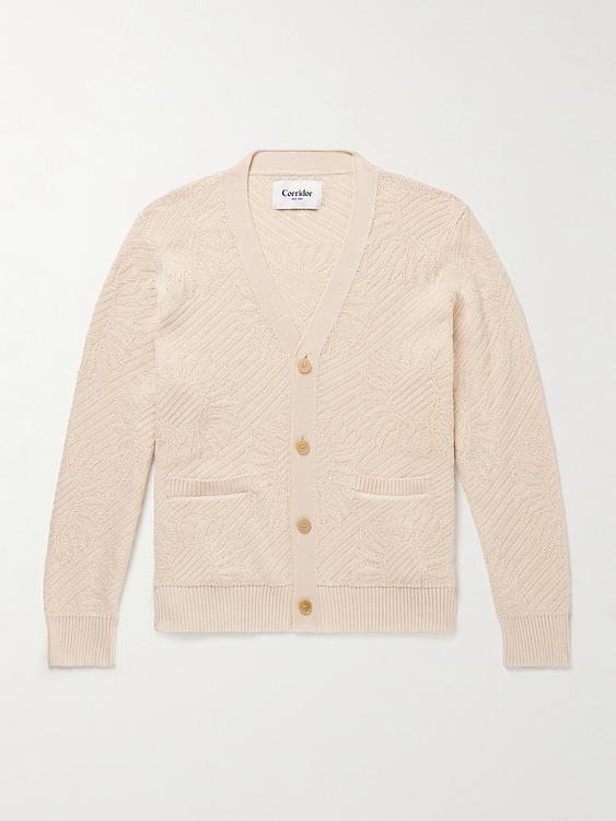 Beige cardigan from Corridor