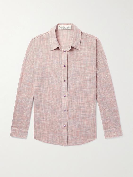 Light pink casual shirt from God's True Cashmere