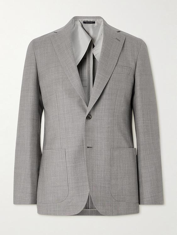 Grey blazer from Brioni