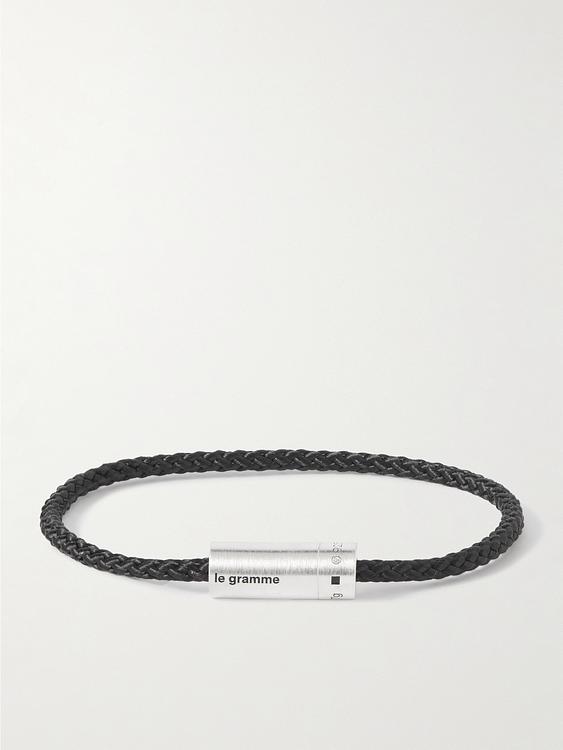 White bracelet from Le Gramme