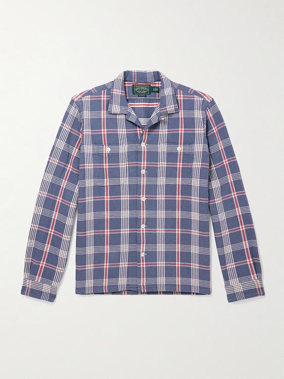 Checkered blue flannel shirt from Polo Ralph Lauren