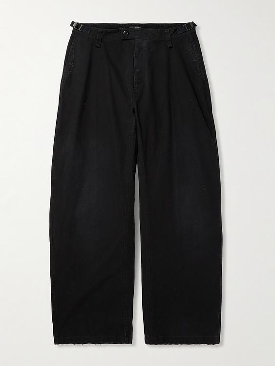 Black cargo trousers from Balenciaga