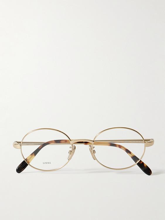 White round frame glasses from Loewe