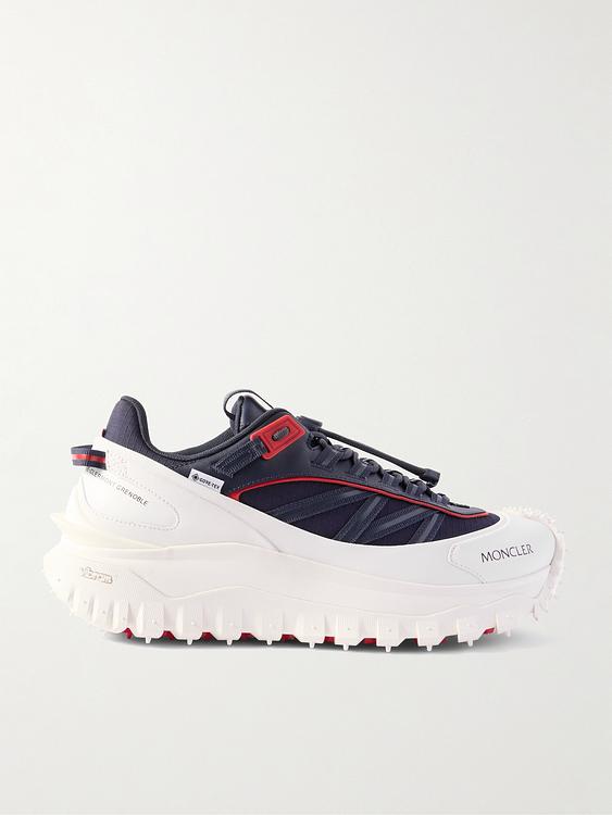 Print grey sneakers from Moncler