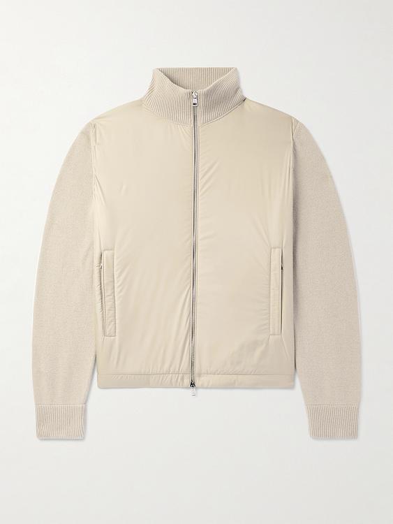 Beige cardigan from Moncler