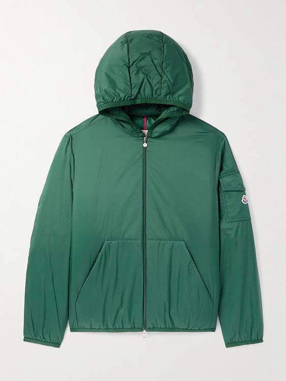 Print teal casual jacket from Moncler