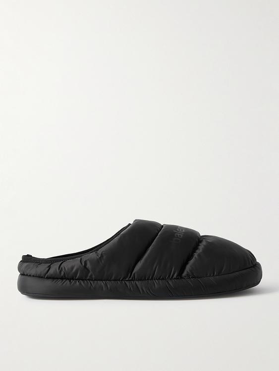 Black slippers from Balenciaga
