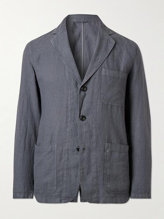 Grey blazer from Hartford