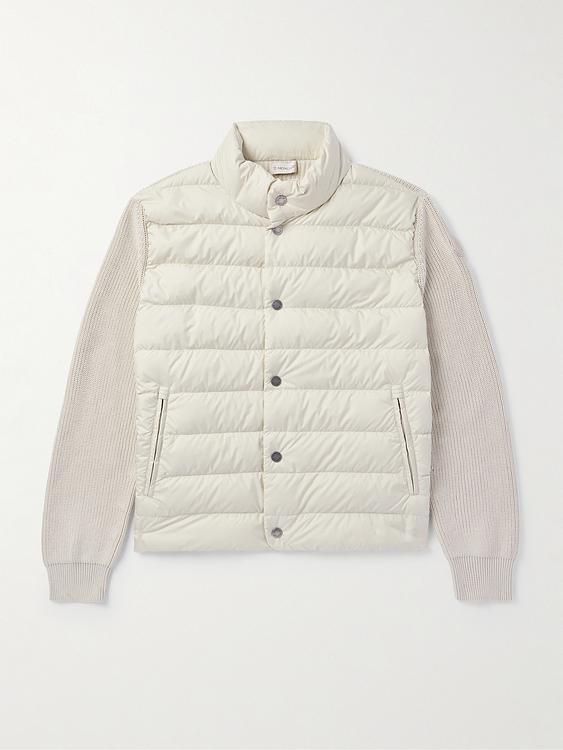 White down jacket from Moncler