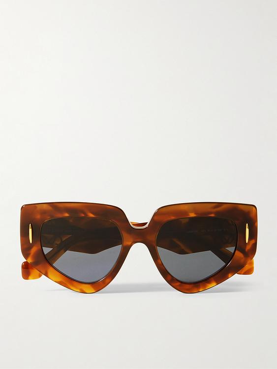 Dark brown d-frame sunglasses from Loewe