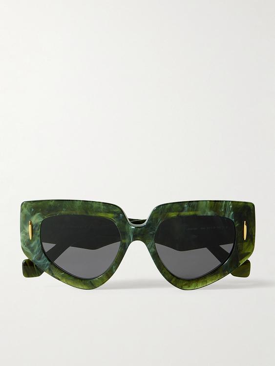 Black d-frame sunglasses from Loewe
