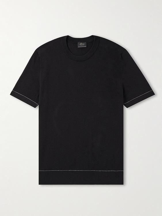 Black t-shirt from Brioni