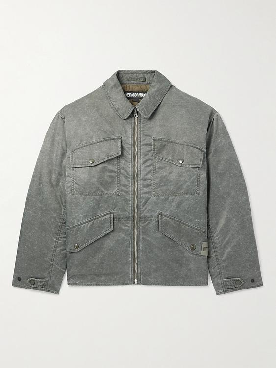 Grey casual jacket from Neighborhood