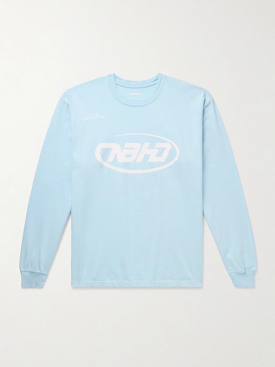Print light blue sweatshirt from Neighborhood