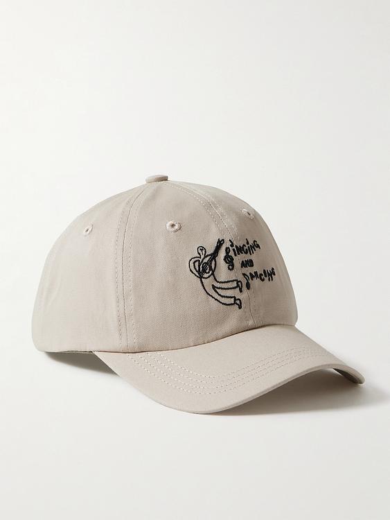 Print beige cap from Corridor