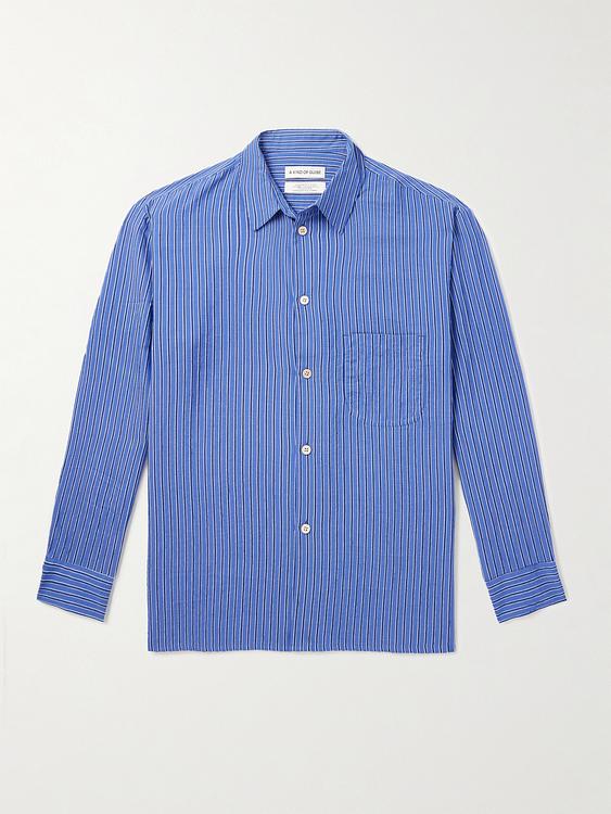 Blue casual shirt from A Kind Of Guise