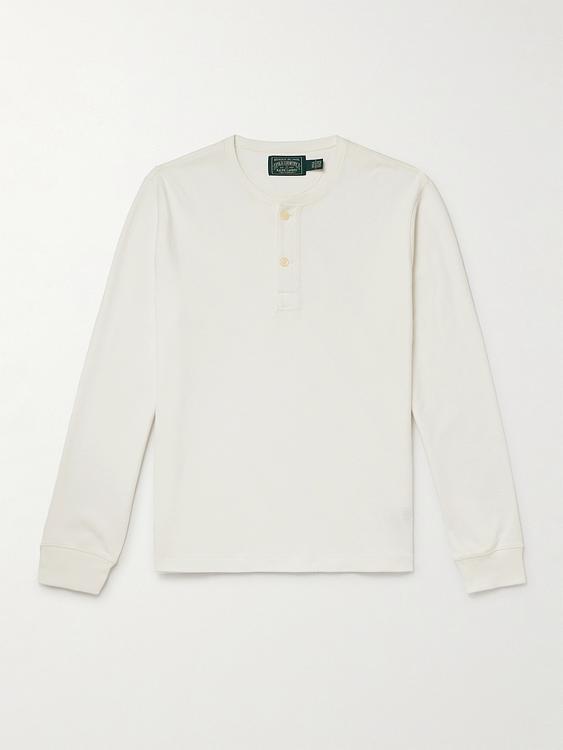 White long sleeve polo shirt from Polo Ralph Lauren
