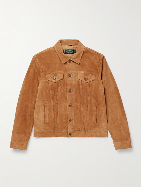 Brown leather jacket from Polo Ralph Lauren