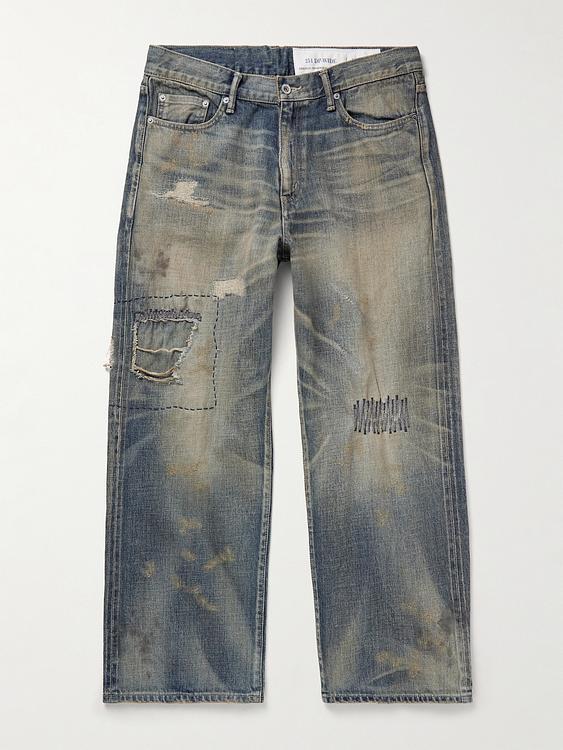 Grey distressed jeans from Neighborhood