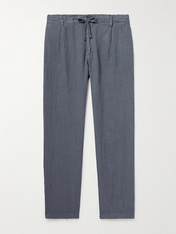 Dark grey linen trousers from Hartford