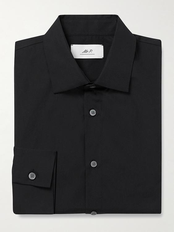 Black business shirt from Mr P.