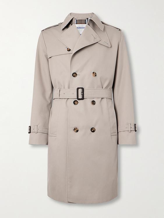 Beige trench coat from Burberry