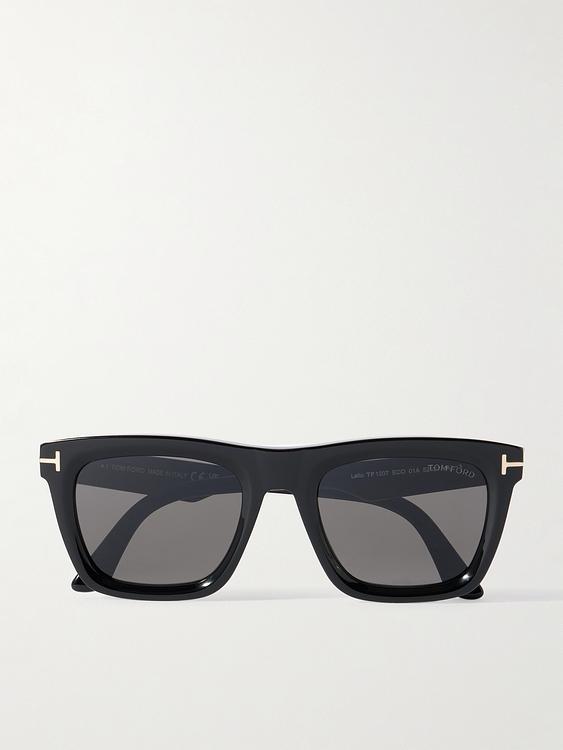 Dark grey d-frame sunglasses from Tom Ford