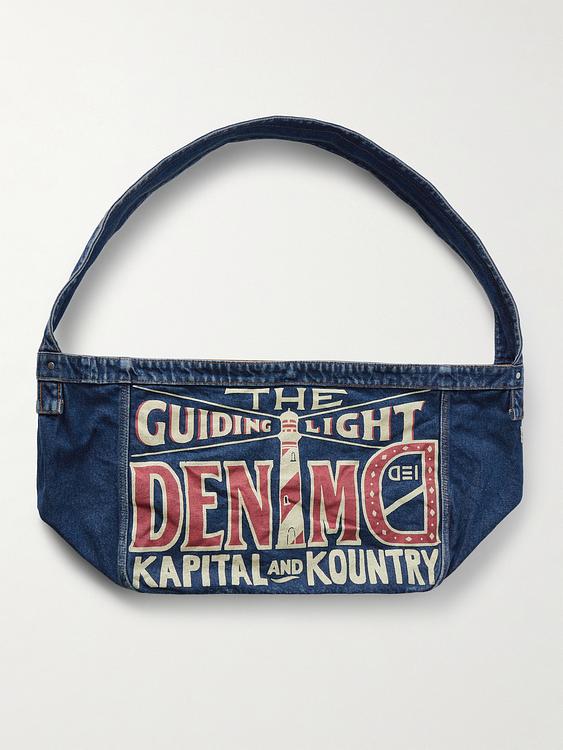 Multicolor shoulder bag from Kapital