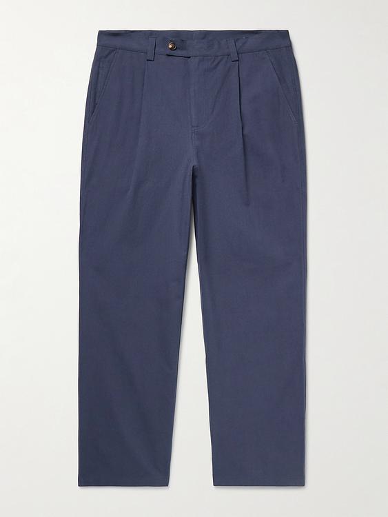 Dark blue chinos from Corridor