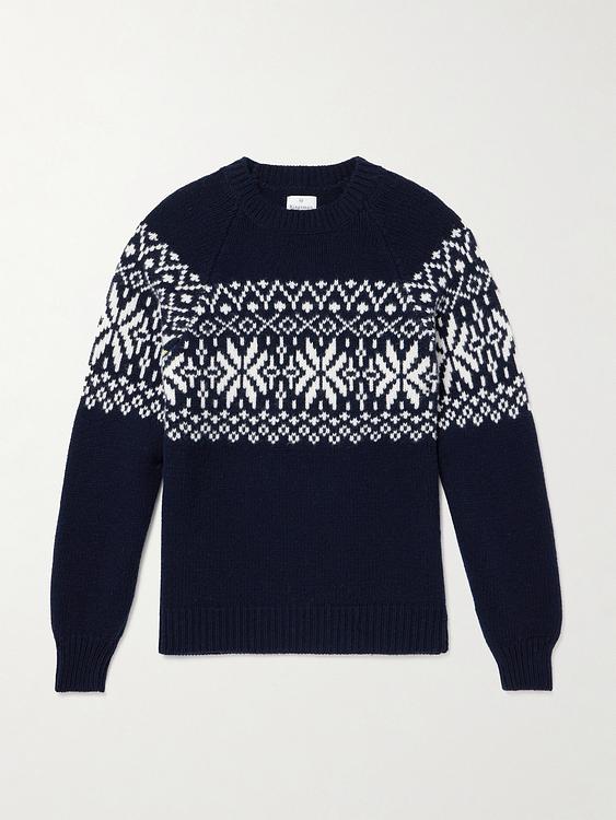 Dark blue sweater from Kingsman
