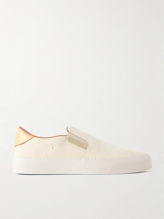 White loafers from Moncler