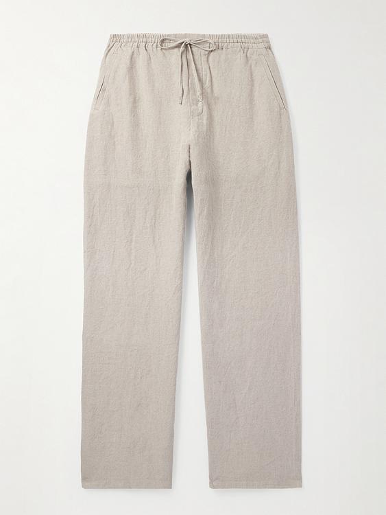 Beige linen trousers from A Kind Of Guise