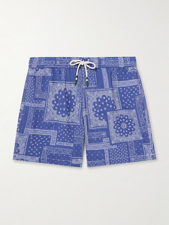 Blue swim shorts from Hartford