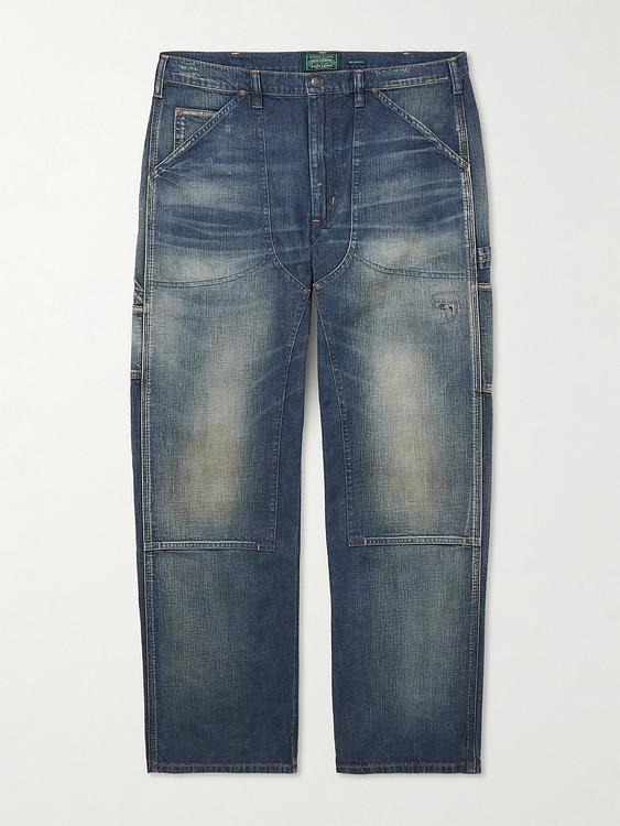 Dark blue distressed jeans from Polo Ralph Lauren